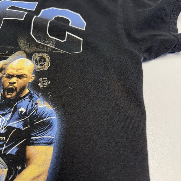 UFC T Shirt Small 17.5x23.5 Black Short Sleeve Ultimate Fighting McGregor Jones - Picture 5 of 10